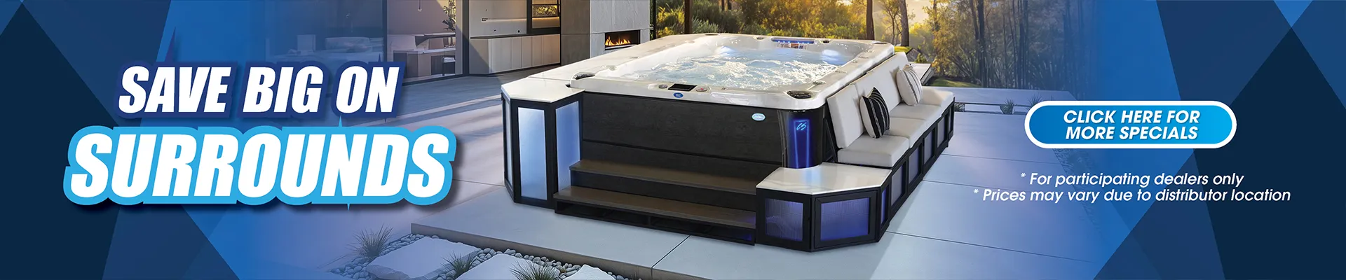 Calspas hot tub being used in a family setting - Jackson