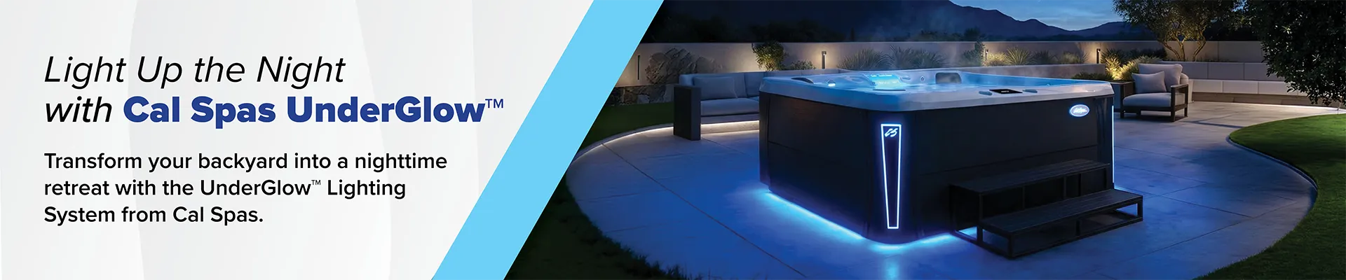 Calspas hot tub being used in a family setting - Jackson